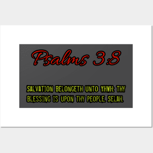 Psalms 3:8 Posters and Art